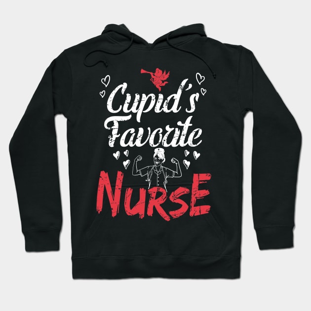 Cupid's favorite nurse Hoodie by captainmood